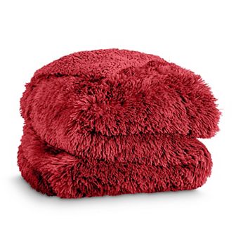 Shaggy Faux Fur Sherpa Blanket
