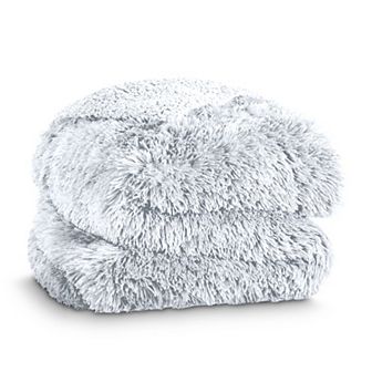 Shaggy Faux Fur Sherpa Blanket