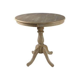 Carolina Living Fairview 36" Round Pedestal Bar Table