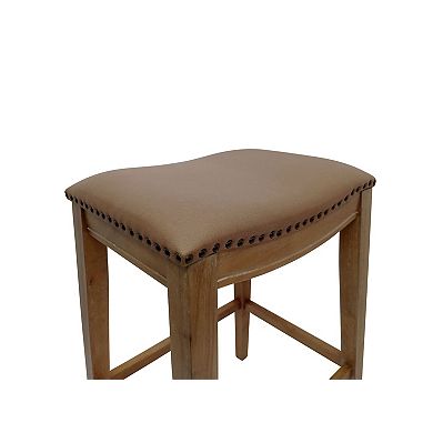 Carolina Living Sawyer 2-Pc. Saddle Barstool Set