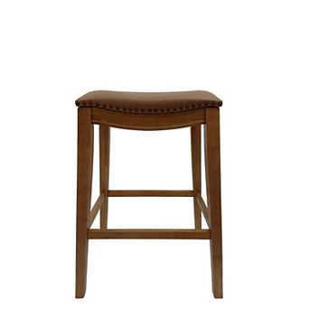 Carolina Living Sawyer 2 pc Saddle Barstool Set