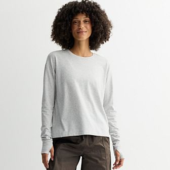 Women's FLX Long Sleeve Core Drop Shoulder Tee