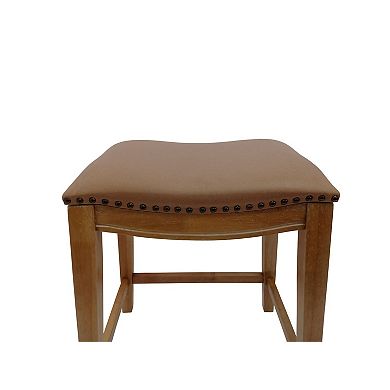 Carolina Living Sawyer Saddle Counter Stool