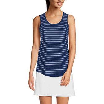 Women's Lands' End Sleeveless Performance Tunic Tank Top