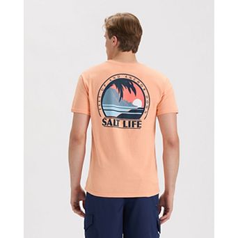 Men's Salt Life Palm Sunset Graphic T-Shirt