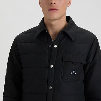 Men's Salt Life Sparehead Quilted Collared Jacket