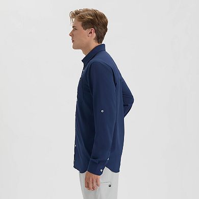 Men's Salt Life Timed Tide Woven Shirt