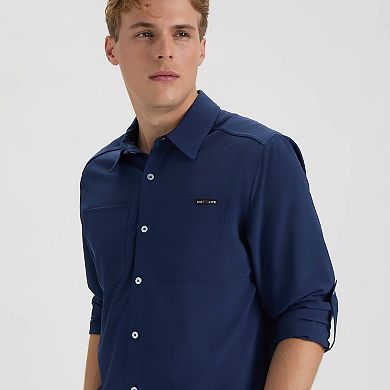 Men's Salt Life Timed Tide Woven Shirt