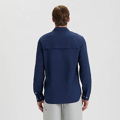 Men's Salt Life Timed Tide Woven Shirt