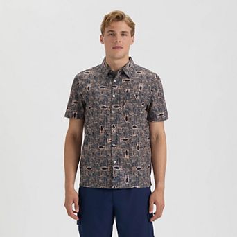Men's Salt Life Tiki Tuna Woven Shirt