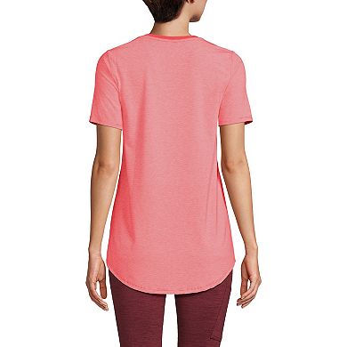 Women’s Lands' End Short Sleeve Tunic T-Shirt