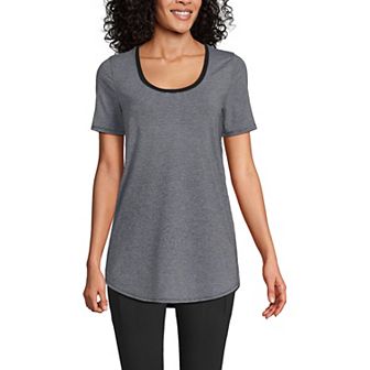 Women’s Lands' End Short Sleeve Tunic T-Shirt
