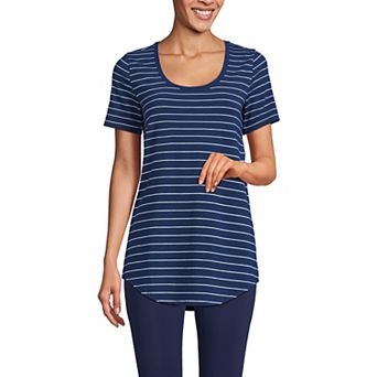 Women’s Lands' End Short Sleeve Tunic T-Shirt