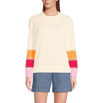 Women's Lands' End Drifter Crew Neck Sweater