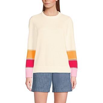 Women's Lands' End Drifter Crew Neck Sweater