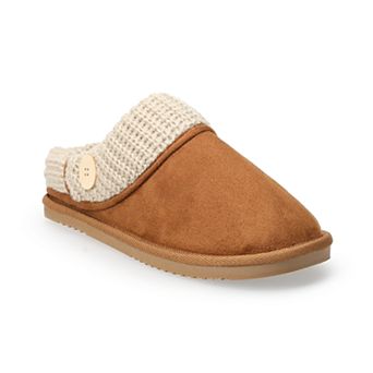 Sonoma Goods For Life® Sweater Cuff Women's Button Clogs