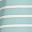 Aqua Ivory Stripe