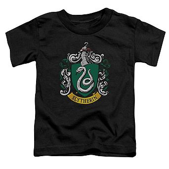 Harry Potter Slytherin Crest Short Sleeve Toddler T-Shirt