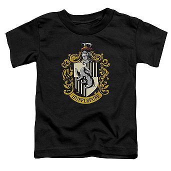 Harry Potter Hufflepuff Crest Short Sleeve Toddler T-Shirt