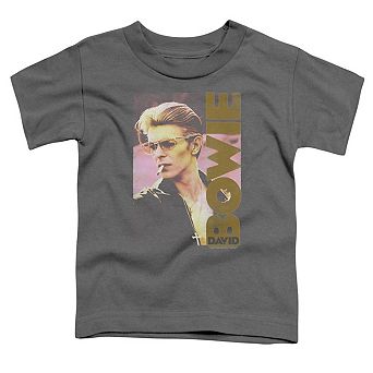 David Bowie Smokin Short Sleeve Toddler Tee