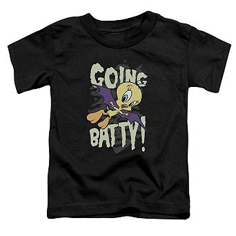 Looney Tunes Going Batty Short Sleeve Toddler T-Shirt