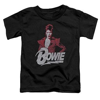 David Bowie Diamond David Short Sleeve Toddler Tee