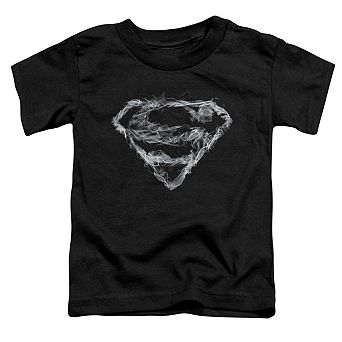 Superman Smoking Shield Short Sleeve Toddler T-Shirt
