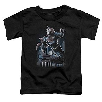 Superman Night Fight Short Sleeve Toddler T-Shirt