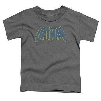 Batman Sketch Logo Short Sleeve Toddler T-Shirt