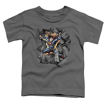 Superman Break On Through Short Sleeve Toddler T-Shirt