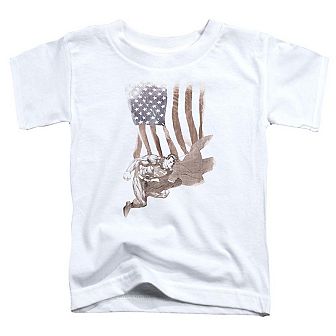 Superman Super American Short Sleeve Toddler T-Shirt