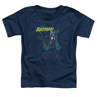 Batman Bat Spray Short Sleeve Toddler T-Shirt
