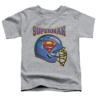 Superman Helmet Short Sleeve Toddler T-Shirt