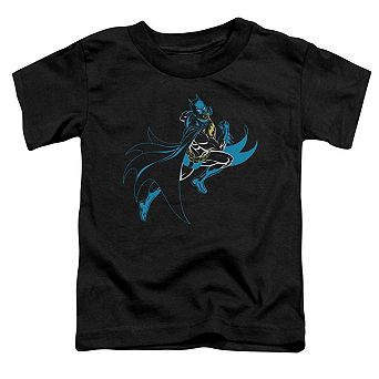 Batman Neon Batman Short Sleeve Toddler T-Shirt