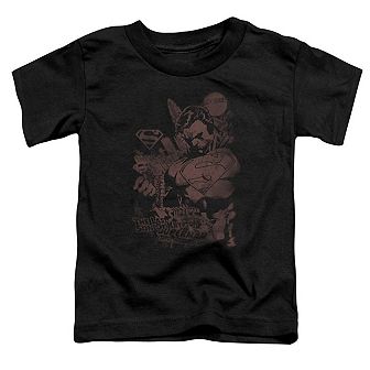 Superman Somber Power Short Sleeve Toddler T-Shirt