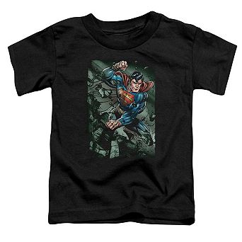 Superman Indestructible Short Sleeve Toddler T-Shirt