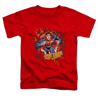 Superman Sorry About The Wall Short Sleeve Toddler T-Shirt