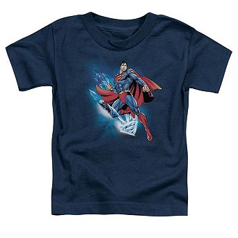 Superman Crystallize Short Sleeve Toddler T-Shirt