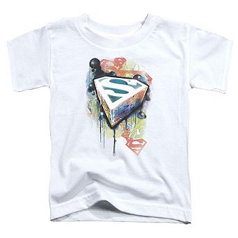 Superman Urban Shields Short Sleeve Toddler T-Shirt