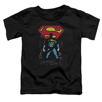 Superman Dark Alley Short Sleeve Toddler T-Shirt