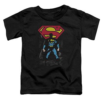 Superman Dark Alley Short Sleeve Toddler T-Shirt