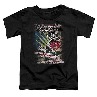 Superman Last Hope Short Sleeve Toddler T-Shirt