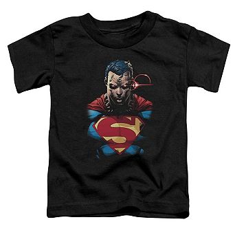 Superman Displeased Short Sleeve Toddler T-Shirt