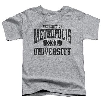 Superman Property Of Metropolis University Short Sleeve Toddler T-Shirt