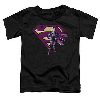 Superman Bizarro & Logo Short Sleeve Toddler T-Shirt