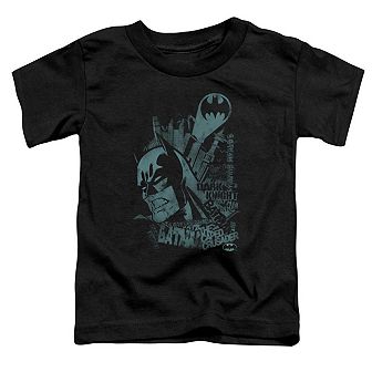 Batman Gritted T-Shirtth Short Sleeve Toddler T-Shirt