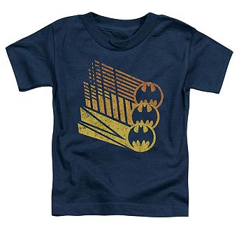 Batman Bat Signal Shapes Short Sleeve Toddler T-Shirt