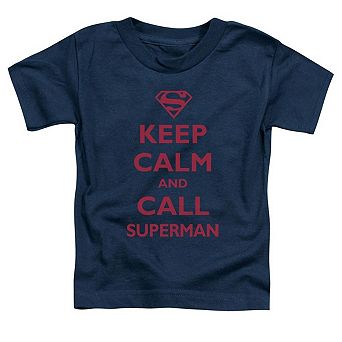 Superman Call Superman Short Sleeve Toddler T-Shirt