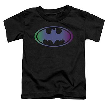 Batman Gradient Bat Logo Short Sleeve Toddler T-Shirt
