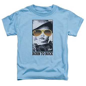 Elvis Presley Born To Rock Short Sleeve Toddler Tee